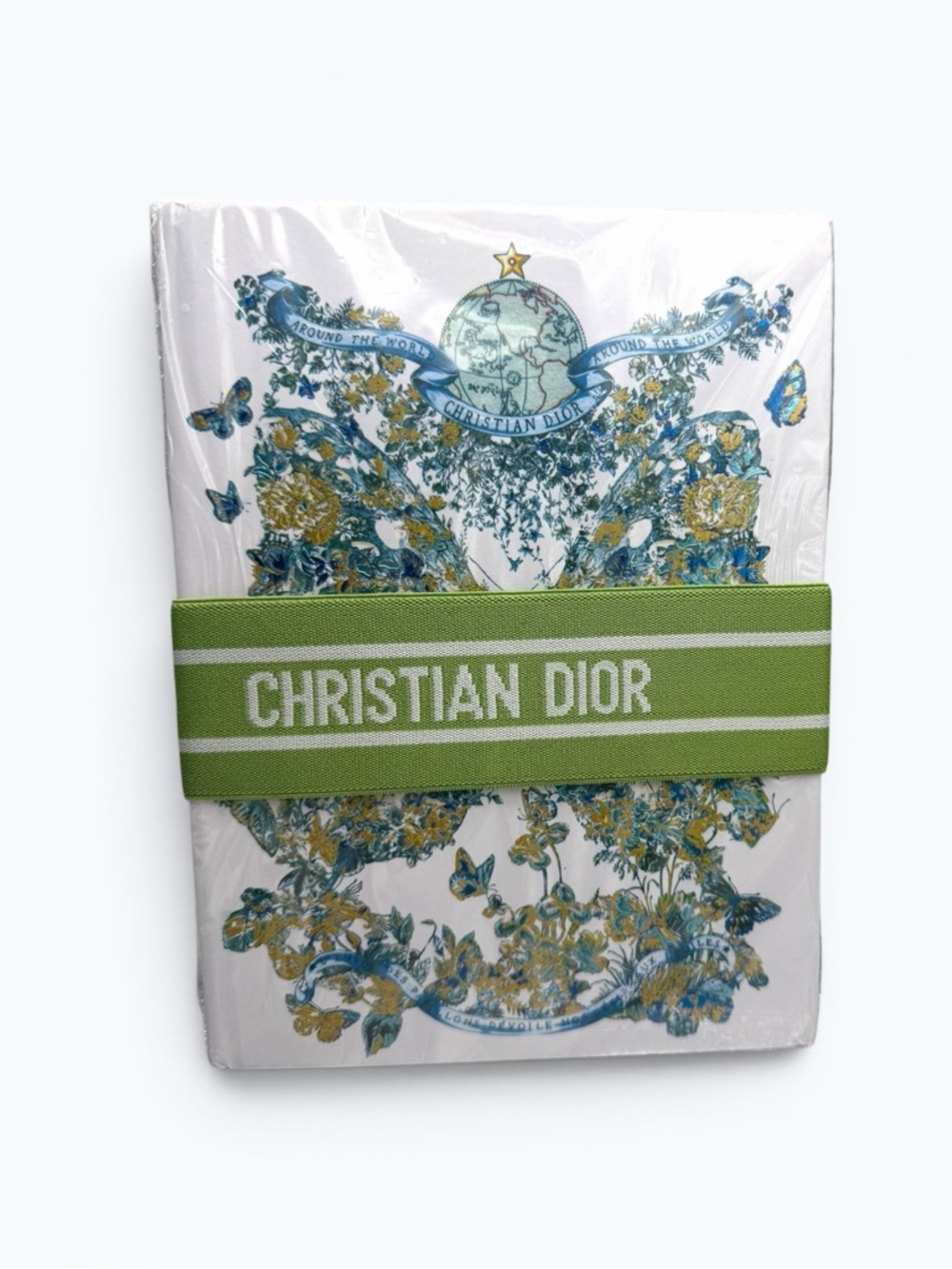 Christian Dior “Around the World” Journal with Green Band